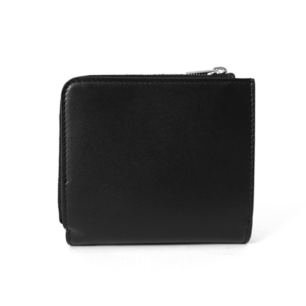 JIL SANDER ミニウォレット □JILSANDER□ジルサンダー 折りたたみ式レザー製ミニウォレット (Jil