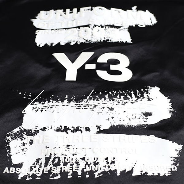 Y-3 ワイスリー オーバーサイズ ナイロン グラフィック コーチ