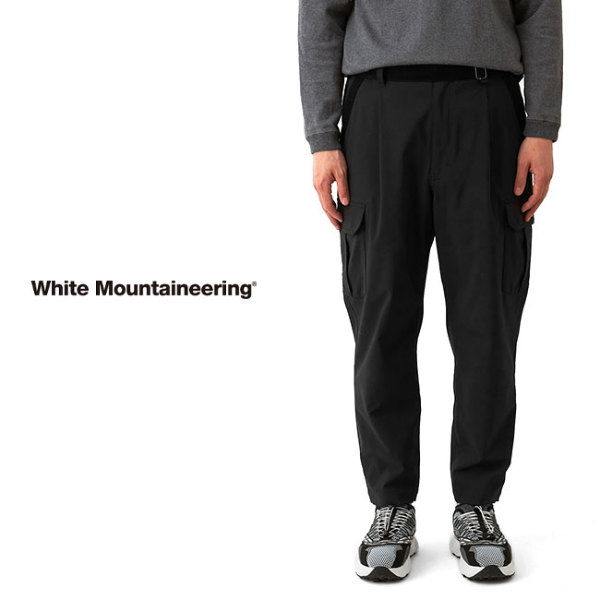 White Mountaineering テーパードカーゴパンツ