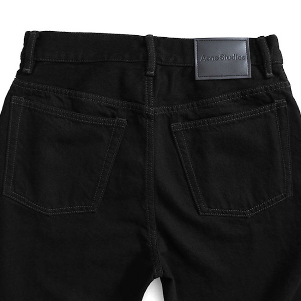 Acne Studios 1992M レギュラーフィットジーンズ　ブラック Acne Studios - レギュラーフィットジーンズ - 2021F - ブラック