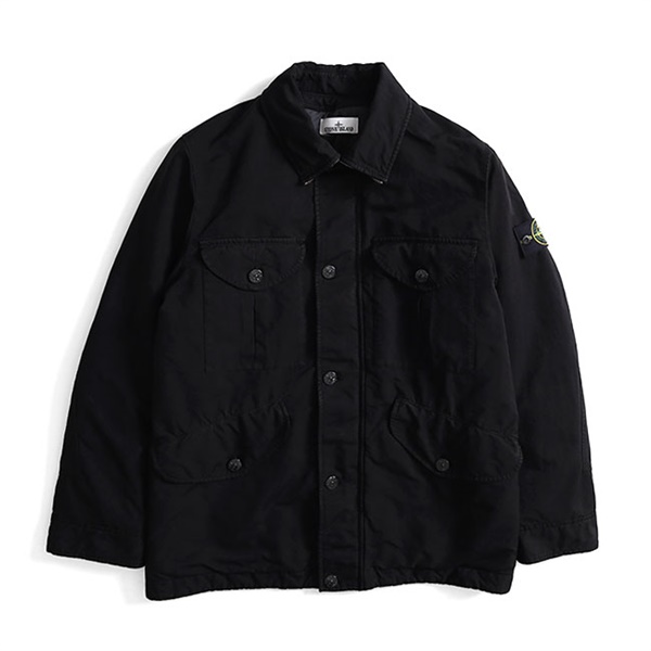 Stone Island ストーンアイランド David-TC ガーメントダイ M-65 スタンドカラー ミリタリージャケット 811541749