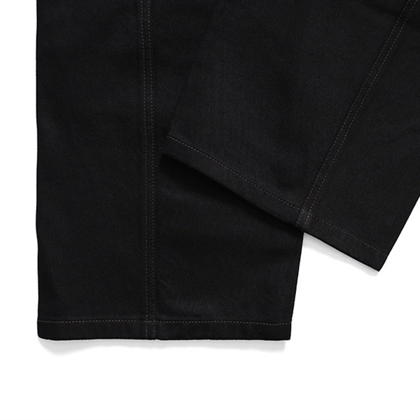 LEMAIRE ルメール ブラックデニム ツイスト ベルテッドパンツ PA326