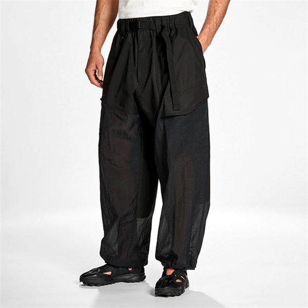 Y-3 ワイスリー バックル付きベルト ストレート カーゴパンツ KD3976 Y