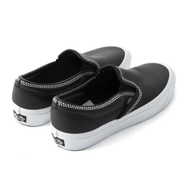 White Mountaineering × VANS コラボ SLIP-ON 98 DX クラシック スリッポン レザー スニーカー  WM2371815