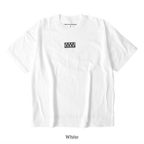White Mountaineering ホワイトマウンテニアリング オーバーサイズ ロゴ Tシャツ WM2171521