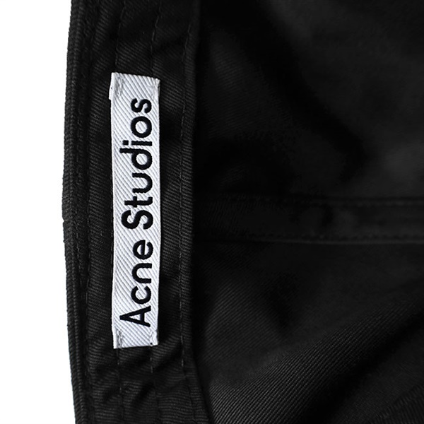 Acne Studios アクネ ストゥディオズ ロゴ刺繍 6パネル ベースボール