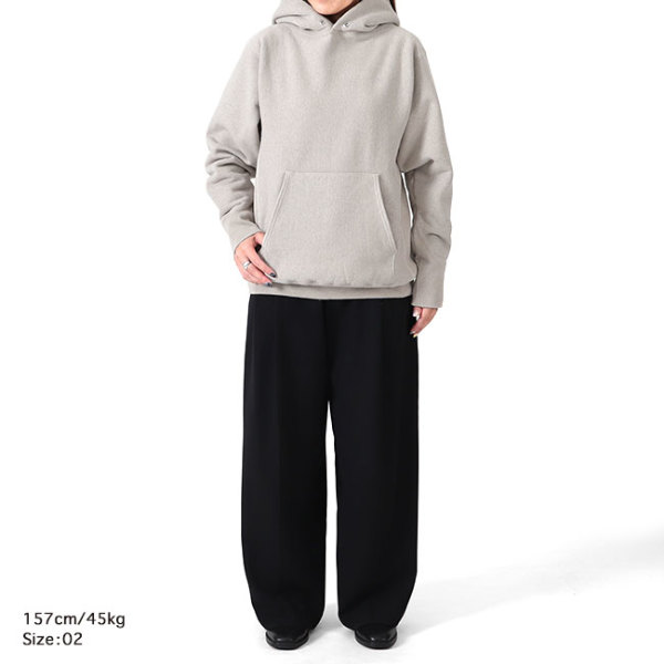 ★送料・関税込★BASIC COTTON★MIX PK MTM★スウェット★ Y's BORN PRODUCT] COTTON TWILL RANDOM TUCK PANTS(XS Light