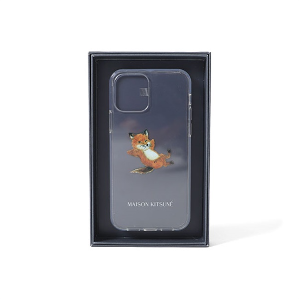 Maison Kitsune Native Union メゾンキツネ ネイティブユニオン クリア チラックスロゴ アイフォンケース Iphone 12 12pro Guap0004 Maison Kitsune メゾン キツネ Add 宮崎