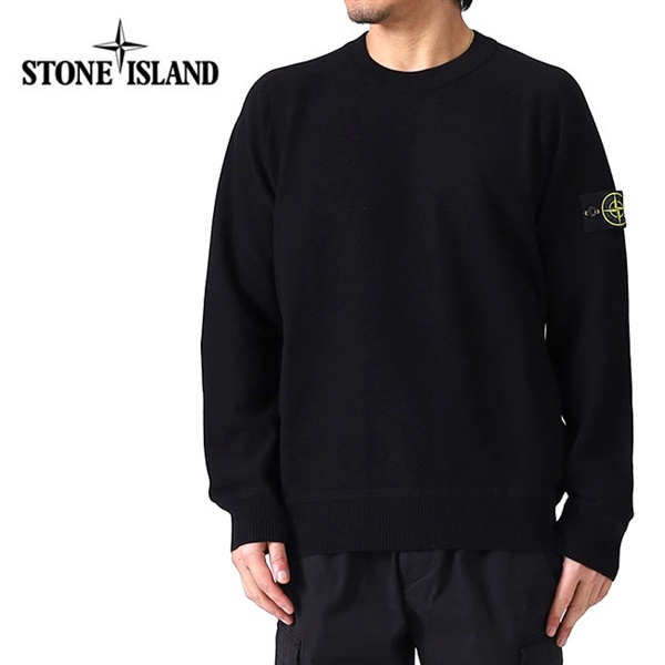 ストーンアイランドのハイネックセーター STONE ISLAND ストーンアイランド ニット セーター グレー メンズ
