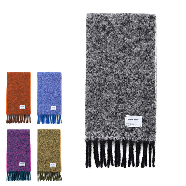 THE INOUE BROTHERS アルパカマフラー The Inoue Brothers ザ・イノウエブラザーズ ブークレ アルパカ