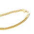 TOMWOOD トムウッド 9K ゴールド チェーンブレスレット Curb Bracelet L Gold