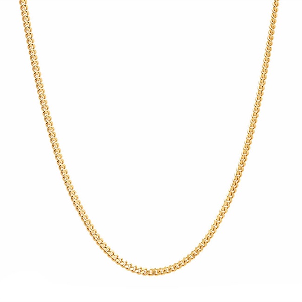 TomWood Curb Chain 9KGold ゴールド チェーンネックレス-