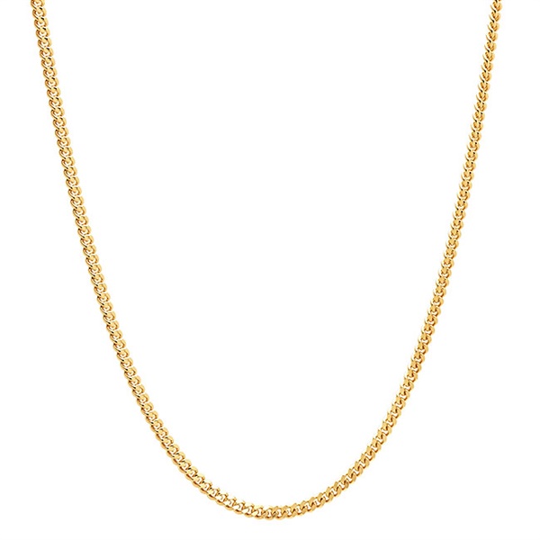 TOMWOOD トムウッド Curb Chain M Gold-24.5 ゴールド カーブチェーン