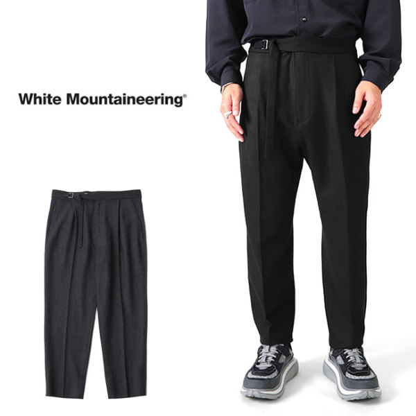 White Mountaineering ツイードパンツヒップ110cm