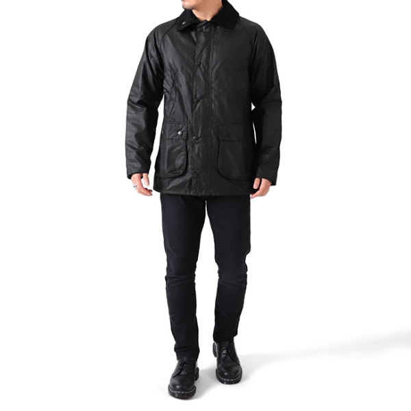 サイズ38Barbour  BEDALE SL ネイビーオイルドジャケット