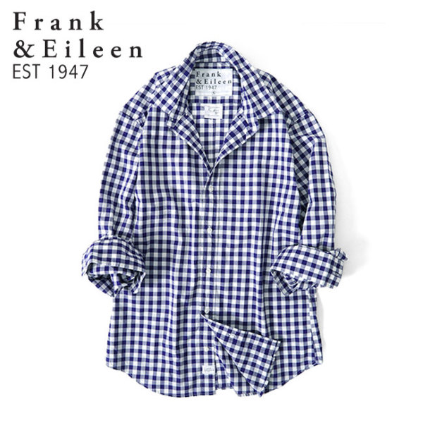 FRANK＆EILEEN／フランクアンドアイリーンチェックシャツ