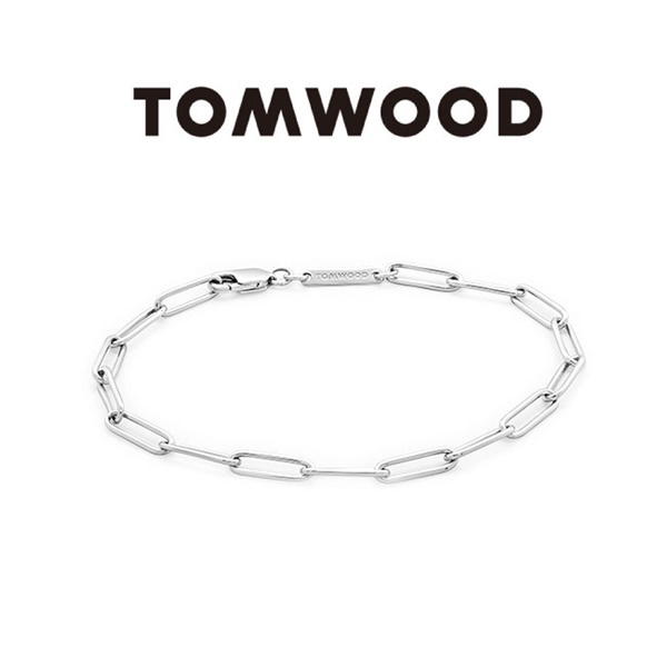 アクセサリー希少！正規品 tom wood box chain ブレスレット