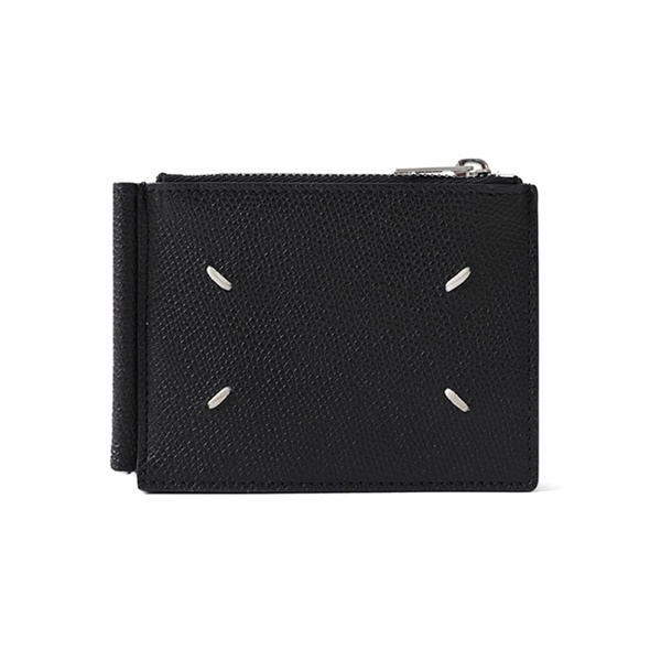 新品 メゾンマルジェラ mm6 二つ折り財布 ウォレット ブラック