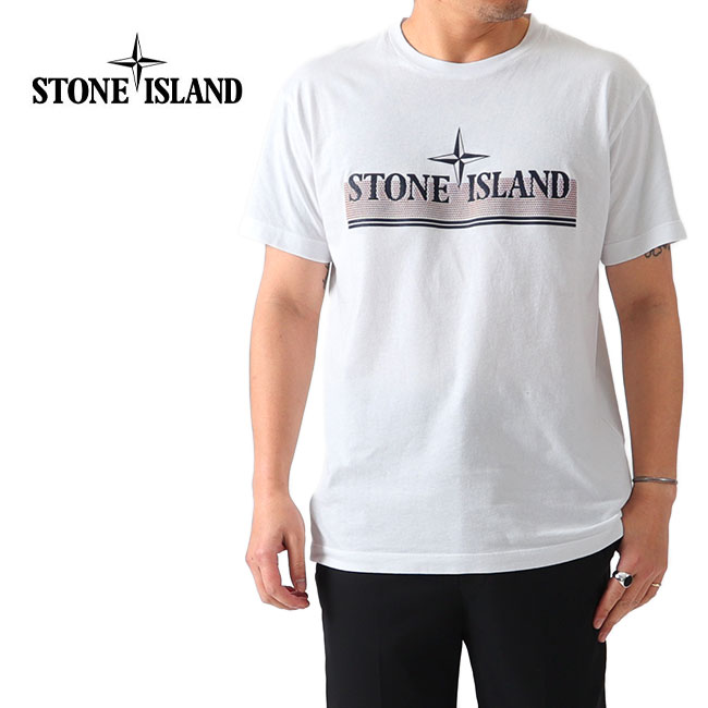 Stone Island ストーンアイランド グラフィック ロゴTシャツ 