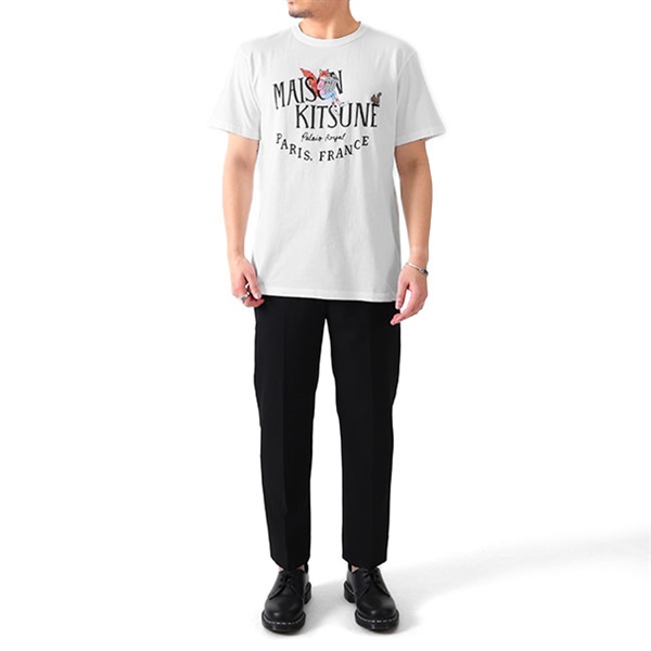 Maison Kitsune × OLYMPIA メゾンキツネ オリンピア パレロワイヤル NEWS コラボ Tシャツ IM00105KJ0008