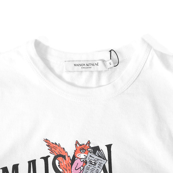 Maison Kitsune × OLYMPIA メゾンキツネ オリンピア パレロワイヤル NEWS コラボ Tシャツ IM00105KJ0008