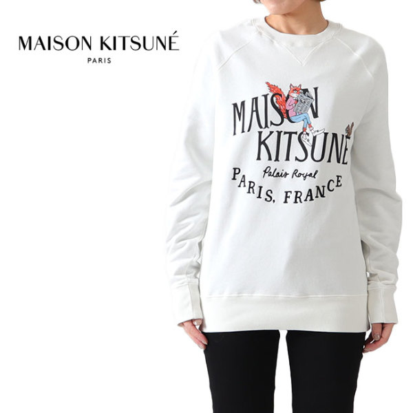 Maison Kitsune メゾンキツネ ロゴトレーナー