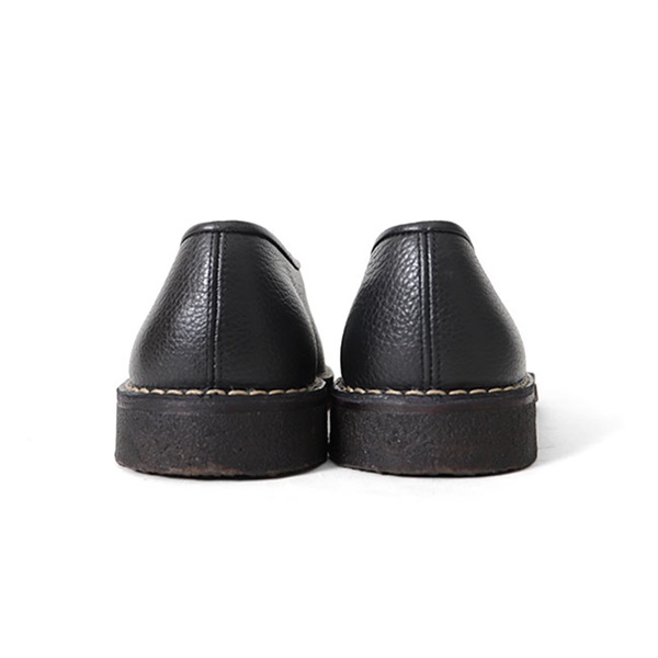 LEMAIRE ルメール PIPED CREPE SLIPPERS スクエアトゥ レザースリッポン ローファーシューズ FO0067 LL205