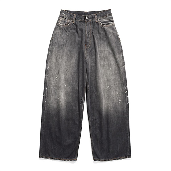 Acne Studios �A�N�l�X�g�D�f�B�I�Y �y�C���g ���[�Y�t�B�b�g �u���b�N�g���t�@���K�[ �W�[���Y 2023 U Black Trafalgar