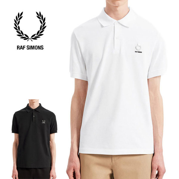 Fred Perry By Raf Simons フレッドペリー ラフシモンズ ローレルロゴ 鹿の子 ポロシャツ Sm7044 Fred Perry By Raf Simons フレッドペリー バイ ラフシモンズ Add 宮崎