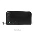 HTC BLACK エイチティーシーブラック スタッズ ラウンドファスナー レザー 長財布 ウォレット ZIPPER LARGE W023 TQ