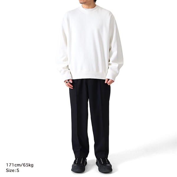 JIL SANDER+ クリーム色 スウェット ロゴスウェット メンズ | Jil Sander 公式オンラインストア
