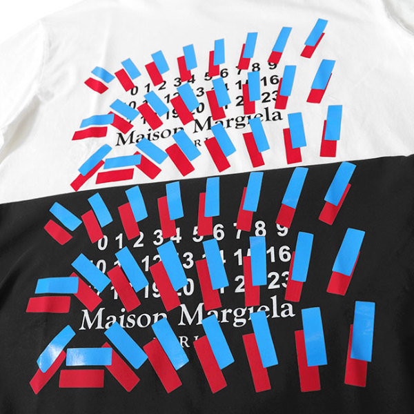 Maison Margiela メゾンマルジェラ オーバーサイズ カレンダータグ グラフィックTシャツ S30GC0732 S23935