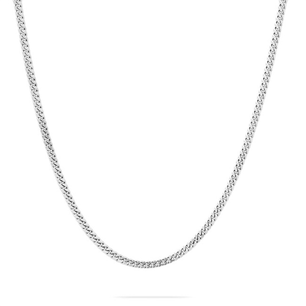 TOMWOOD gEbh Curb Chain M -18inch J[u`F[ Vo[ lbNX 100264