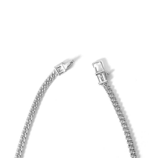 TOMWOOD トムウッド Curb Chain M -18inch カーブチェーン シルバー