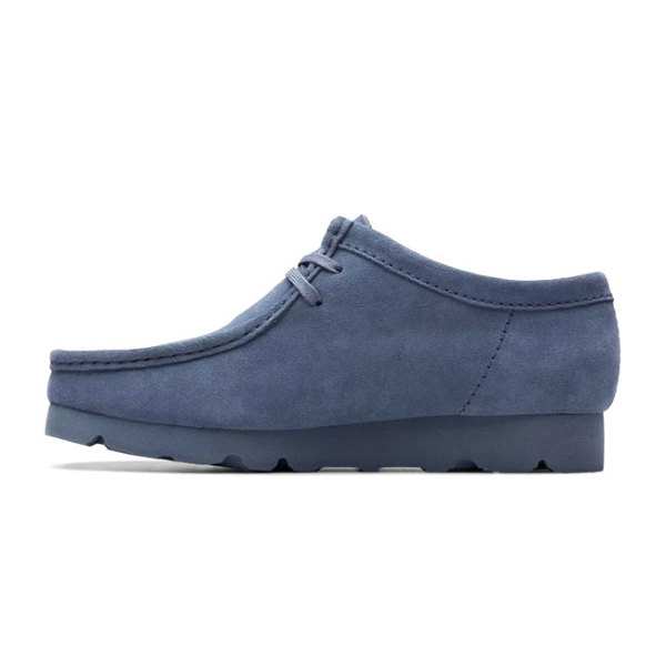 Clarks wallabees outlet blue