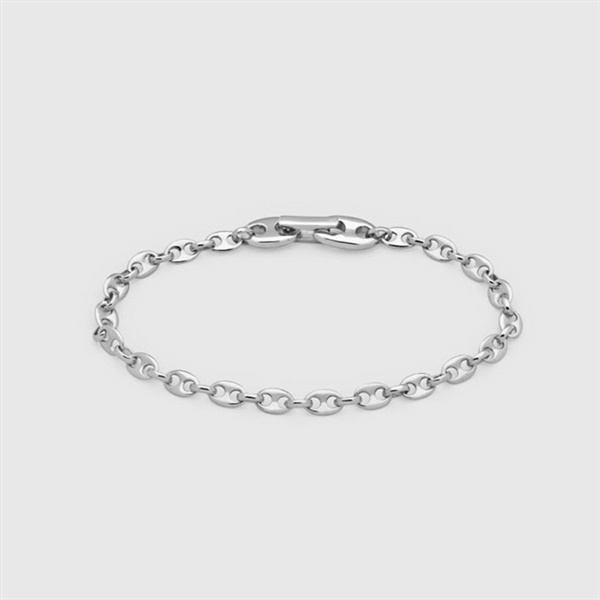 TOMWOOD トムウッド チェーン ブレスレット Bean Bracelet 7.7inch ...