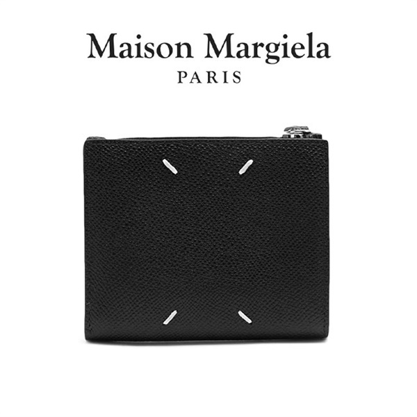 Maison Margiela メゾンマルジェラ 4ステッチ グレインレザー 二つ折り 
