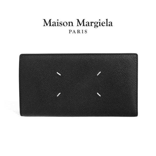 Maison Margiela メゾンマルジェラ 4ステッチ グレインレザー 長財布 SA1UI0021 P4745