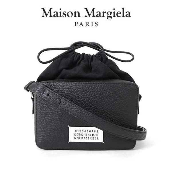 [SALE] Maison Margiela メゾンマルジェラ 5AC ミディアム カメラバッグ レザー ショルダーバッグ SB1WG0010  P4348