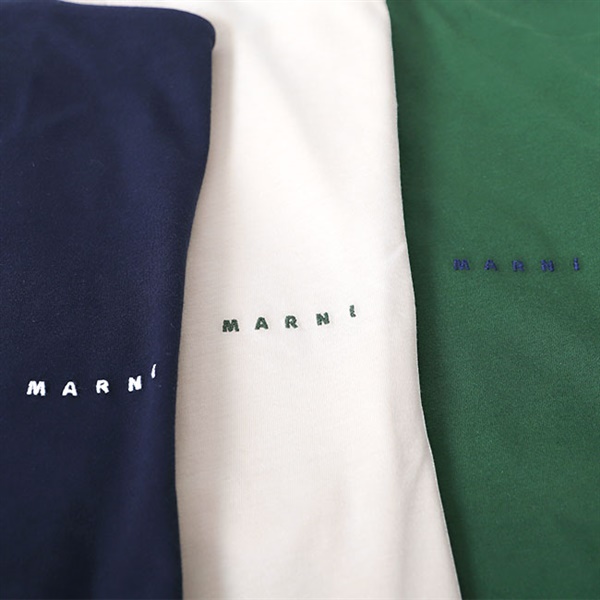 MARNI マルニ 3枚セット 3P ミニロゴ パックTシャツ HUMU0223EX UTCZ68 00W11 MARNI（マルニ） Add. 宮崎
