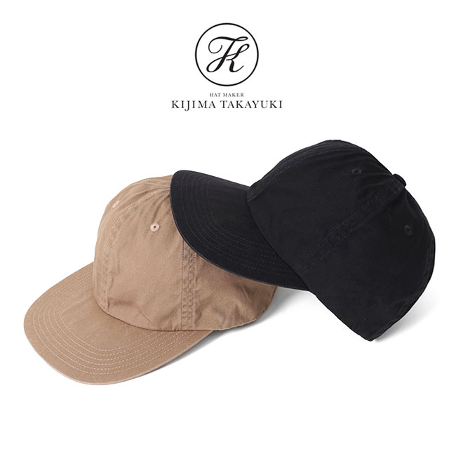 KIJIMA TAKAYUKI（キジマタカユキ）】elastic back 6 panel cap