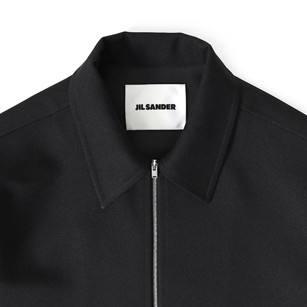 JIL SANDER ジルサンダー ギャバジン ジップ シャツジャッケット SHIRT 106 J22DL0254 J70001 JIL SANDER  (ジルサンダー) Add. 宮崎