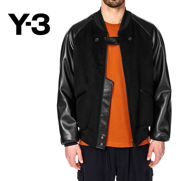 Y-3 ワイスリー プリマロフト バーシティジャケット スタジャン HN4327