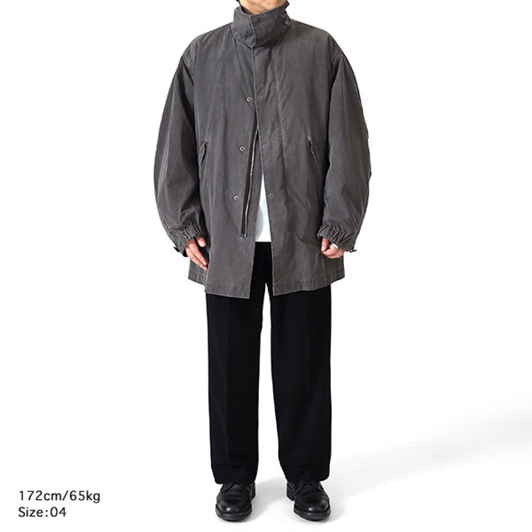 ATON エイトン ピグメント ライナー付き M-65 ショートモッズコート