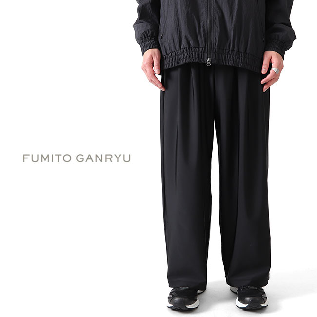 FUMITO GANRYU フミトガンリュウ 3タック イージー ワイドスラックス Fu7-Pa-05