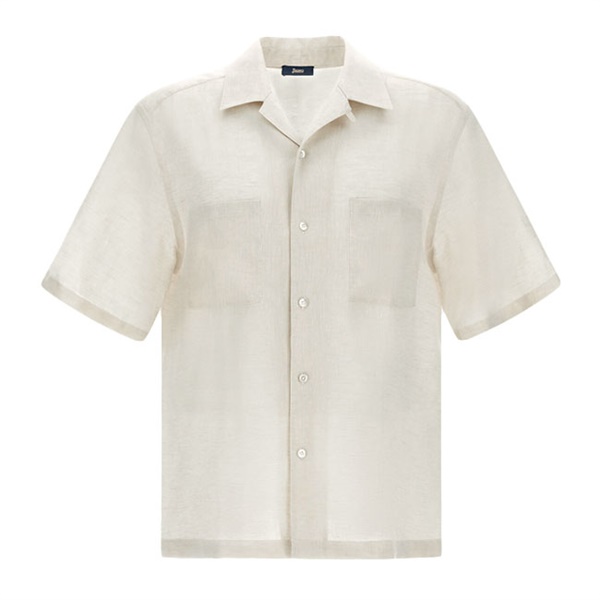 【柔和な印象に】Herno コットン混TシャツChantilly SWEATSHIRT IN INFINITY WOOL AND NYLON ULTRALIGHT in