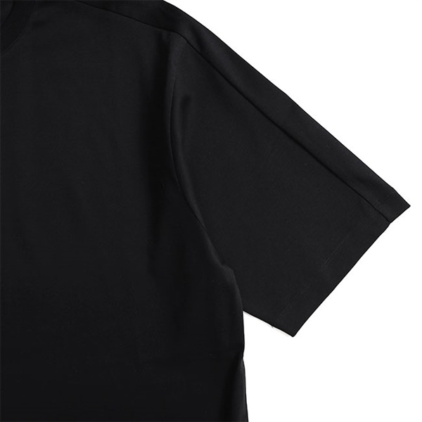 専用HERNO Laminar ヘルノ ラミナー 切替Tシャツ 黒 半袖Tシャツ SALE] Laminar by HERNO ラミナー ヘルノ マーセライズド