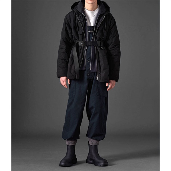 Nigel Cabourn ナイジェルケーボン OW-53 フード付き ミッドフィールド ライナージャケット 80451330030 M65