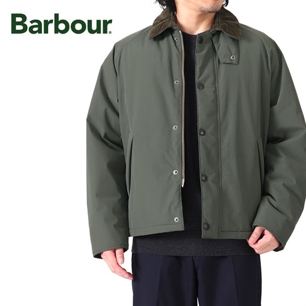 Barbour ouA[ TRANSPORT PADDED CASUAL JACKET gX|[g  WPbg MCA1005