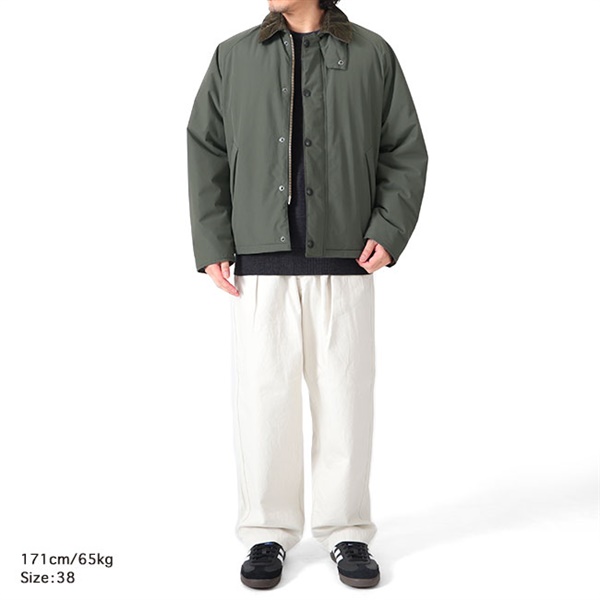 Barbour バブアー TRANSPORT PADDED CASUAL JACKET トランスポート 中綿 ジャケット MCA1005